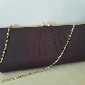 Chocolate Brown evening purse